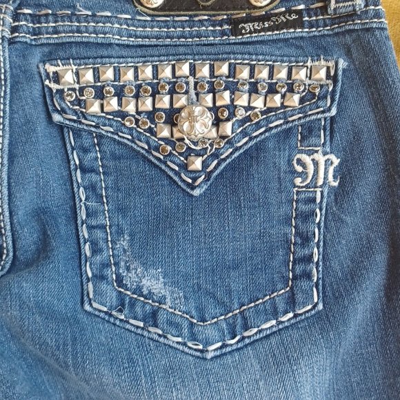 Miss Me Jes168L/Boot Jeans Size 28 - Picture 9 of 16